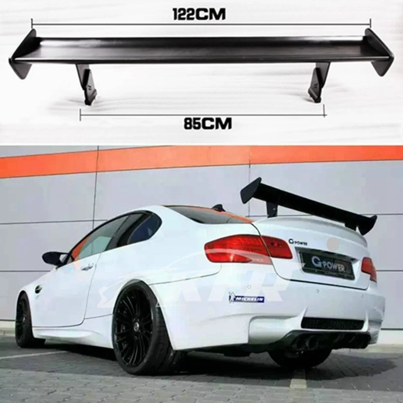 FOR BMW 1M M3 E82 E87 E90 E92 E93 F30 F10 Revozport Style GTS spoiler Carbon Fiber / FRP Material Rear Spoiler 2009+