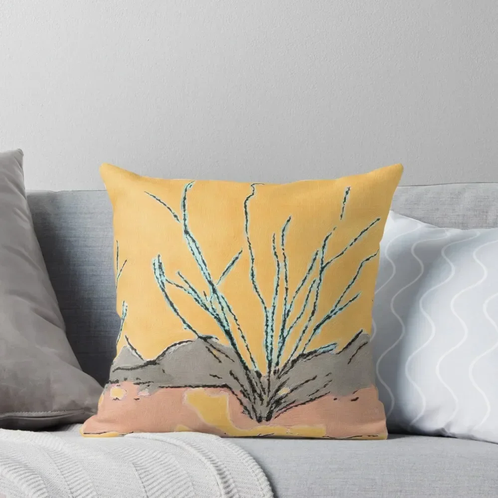 

Ocotillo Leaves Us Alone Throw Pillow Pillow Case Christmas Couch Cushions Christmas Pillow Cases cover christmas