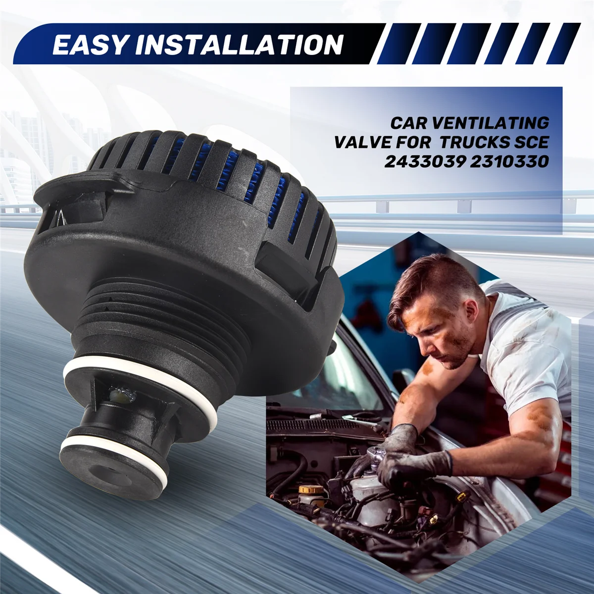 صمام تهوية السيارة AT77 لشاحنات سكانيا SCE 2433039 2310330