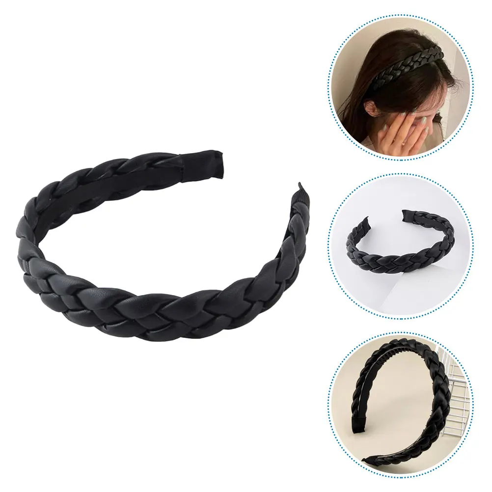 

Broadside Headb Decorative Plastic PU Material Party Hair Accessory Retro Design Cosplay Photo Props Gift Choice Hair