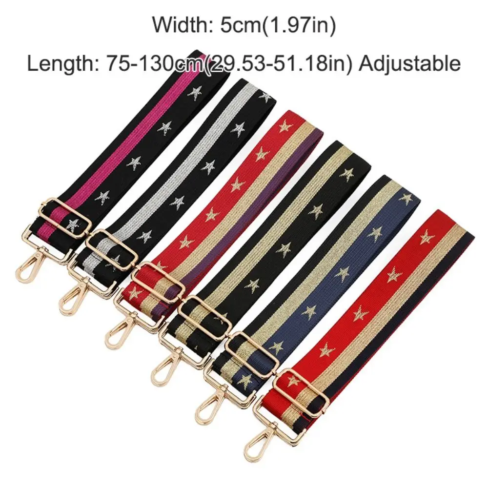 Sangle de sac à bandoulière en Nylon, ceintures de sac à bandoulière réglables détachables, motif diamant, sangle de remplacement pour sacs de messager