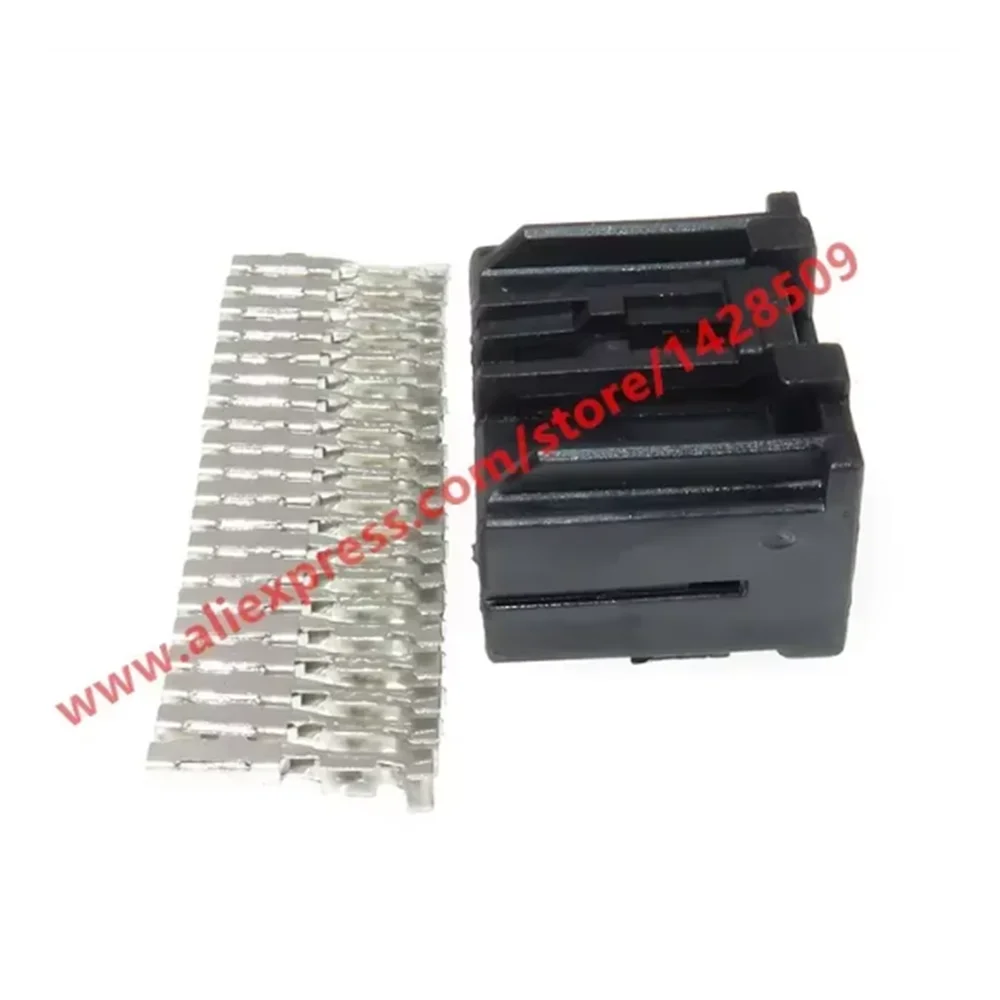 1 Set 20 Pin 179057-2 Automotive Wire Electrical Female Connector Plug With Terminals
