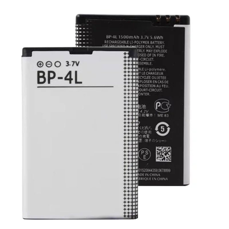 BP-4L 1500mAh Battery For Nokia N97 E61i E63 E90 E95 E71 6650F N810 E72 E52 E55 E6-00 E73 E95 6760s Battery BP4L 1500mah BP 4L