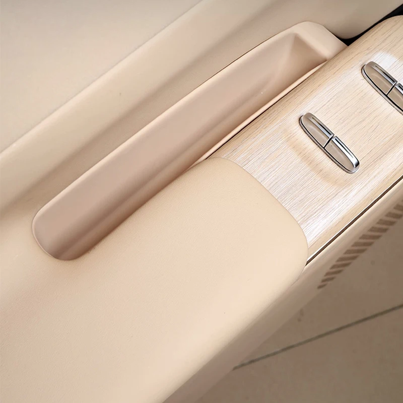 ل EXLANTIX ET EXEED STERRA ET 2025 صندوق تخزين باب السيارة مسند الذراع صندوق تخزين من السيليكون مقبض الباب غطاء صندوق تخزين