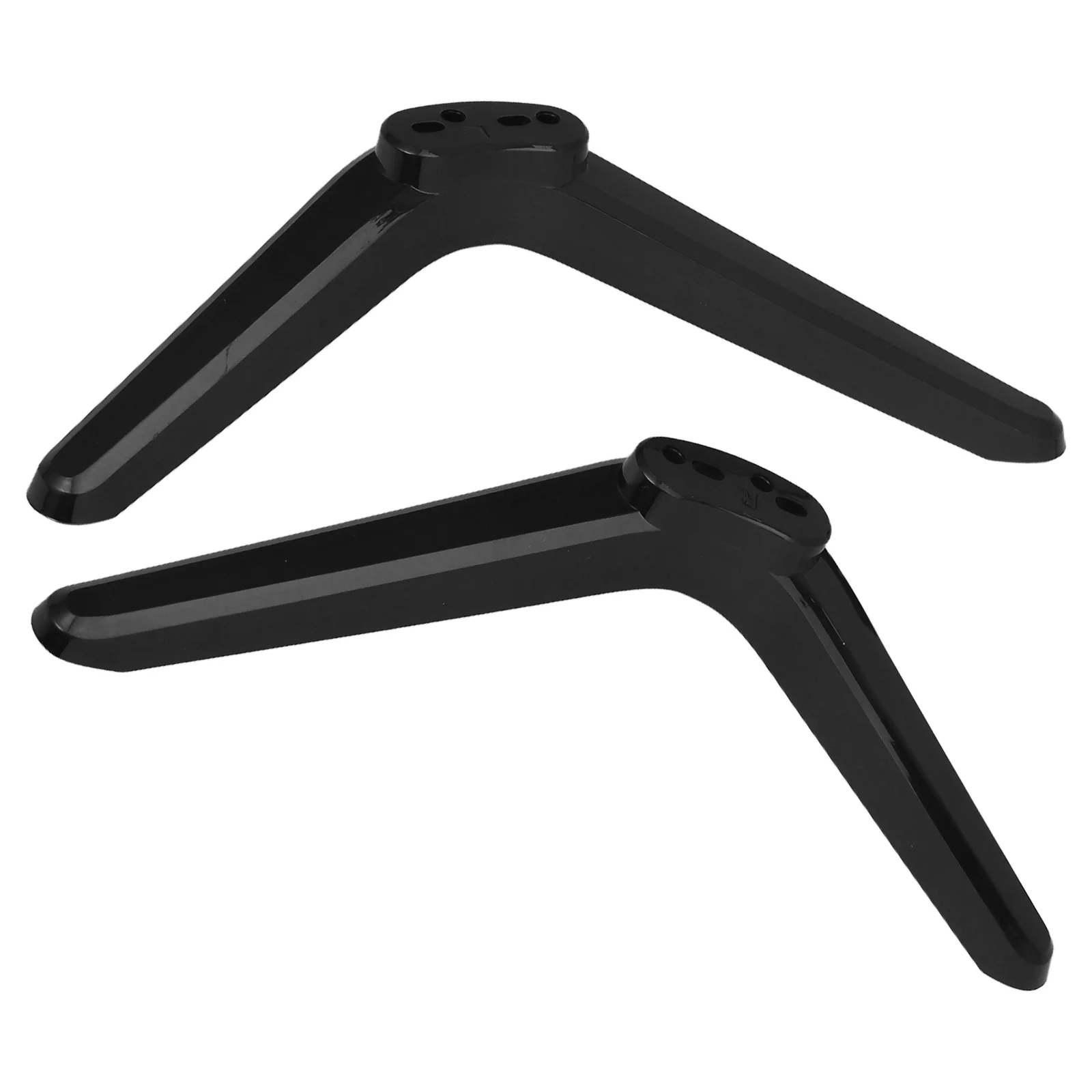 1 Pair Universal Stand Legs for Smart TVs Base Stand with Screws, Riser Holder Legs for 32in 40in 43in 48in 49in