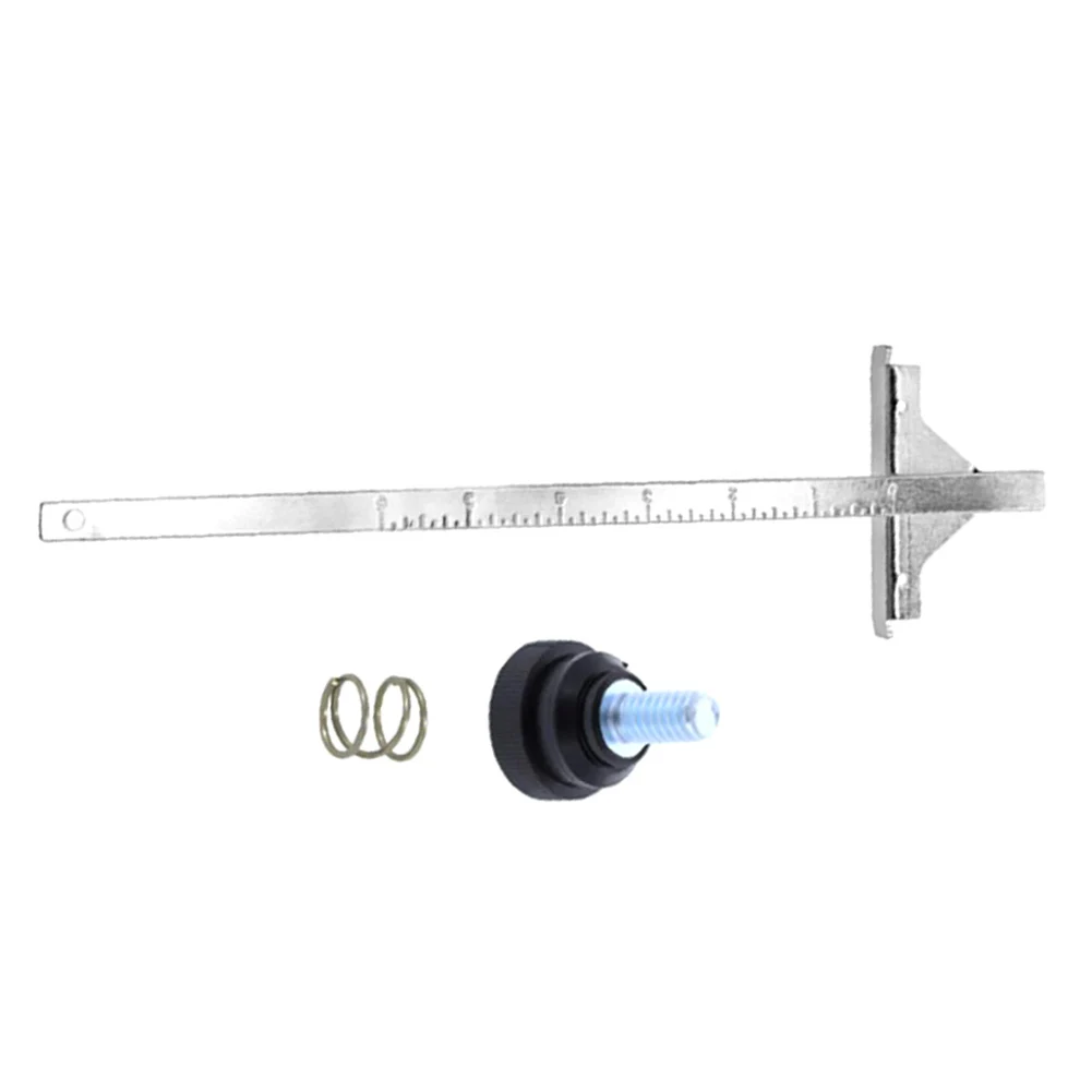 Parts For Circular Saw Power Tool Accessory Power Tool Part Sliver Black as Picture Circular Saw Guide OEM Part Number 381091-01
