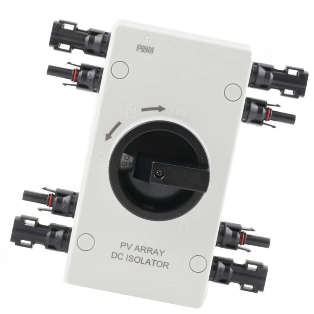Fast Switching Mechanism Marine Isolation Switch Black white DC Isolating Switch Flame Retardant UL94V-0 Energy Control System