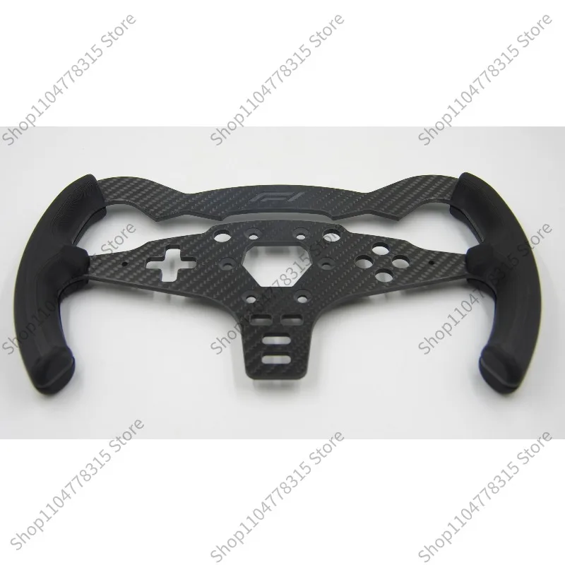 For Carbon Fiber F1 Sim Racing Wheel Ultra Light Racing Simulator Mod Steering Wheel Easy Non-destructive Mount For R5 R3 ES ESX