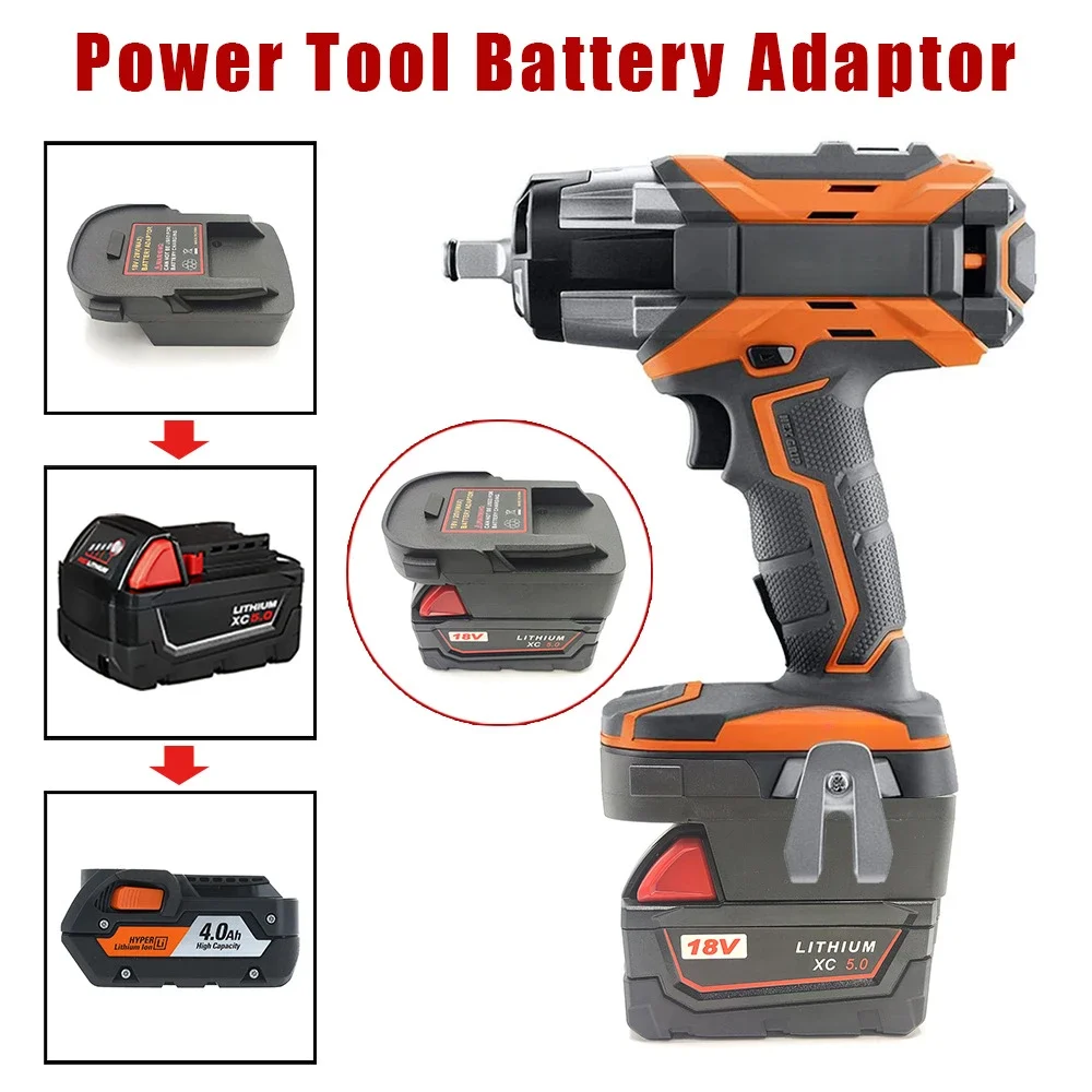 Battery Adapter Converter For Dewalt/Makita/Milwaukee/Bosch/Worx/Kress Convert For Ridge  AEG 18V Tool Battery Adapter Converter