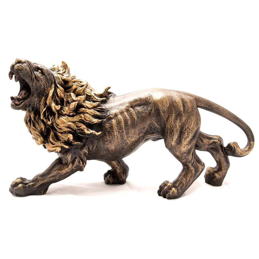 LION TRINKET ROARING LION DECORATIVE ANIMAL FİGÜR