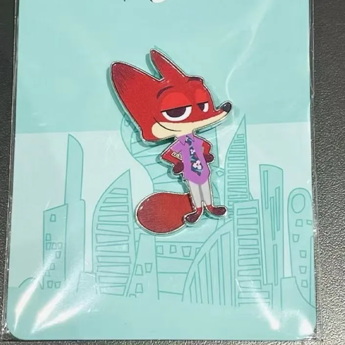 

Zootopia 2, ограниченная серия, металлический значок из мультфильма, коллекционный подарок для фанатов