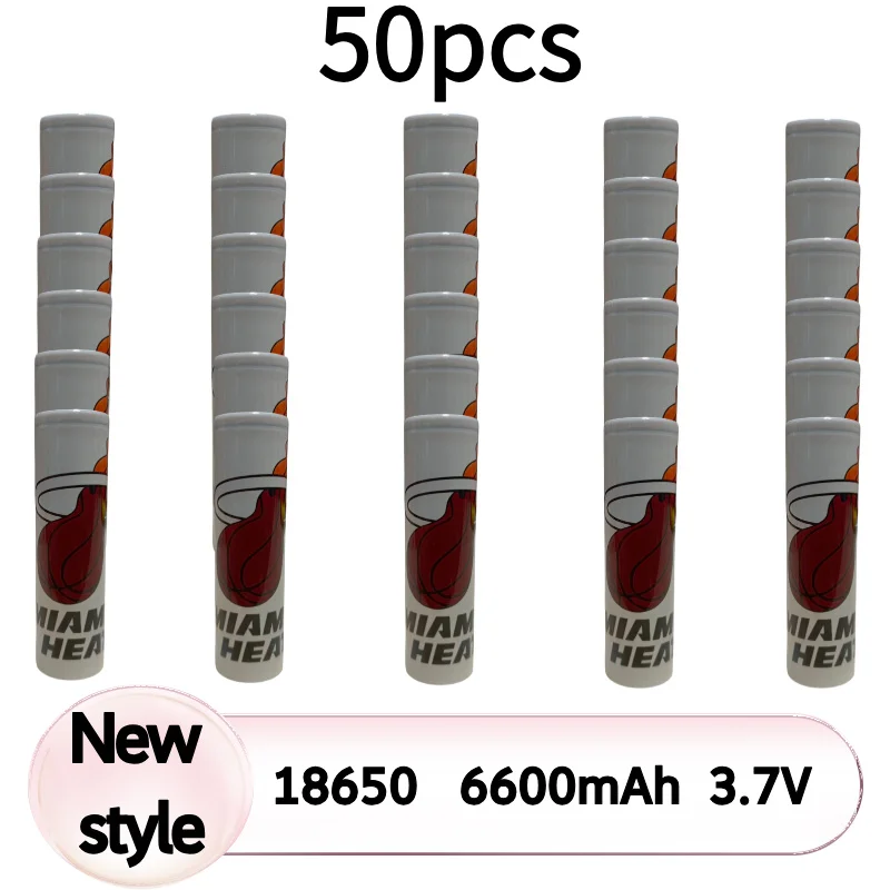 

2025 3.7V 18650 6600mAh high-power 5c discharge rechargeable battery suitable for tool power sources, electric tools, drones