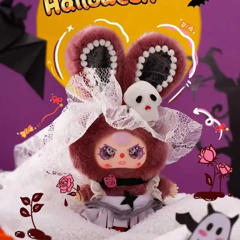 

Новая серия «Три Хэллоуина» с замком, виниловая слепая коробка, кулон, каваи, фигурки кукол, игрушка-сюрприз, подарок на день рождения для девочки, натуральная