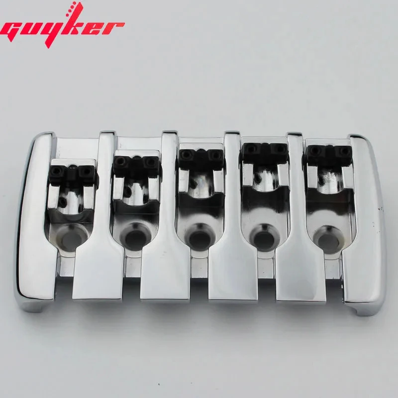 JZ-Thick 5-string chrome electric guitar bridge, precision bass, BB002