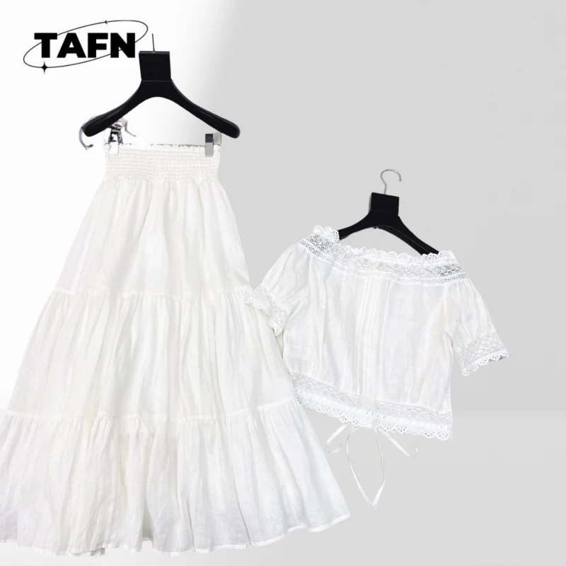 

Women’s Skirt Set for Day-to-Day Wear, Soft and Breathable Fabric Breezy Two-Piece Women’s Skirt Set, Perfect for Relaxed AG902