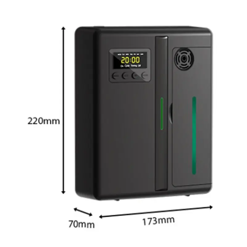 AB43-200Ml Smart Essential Oil Diffuser With Timer Function Essential For Household Hotel Office UK Plug White