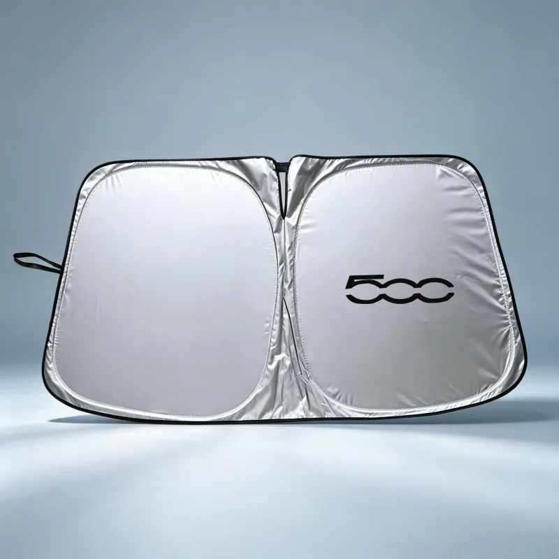 Car Front Windshield Sunshade For Fiat 500 500c 500l 500x Window Sunshade UV Protection Sunmmer Accessories