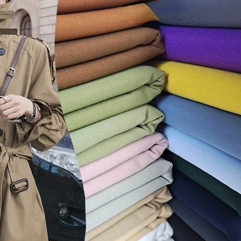 

Саржевая эластичная ветровка Anti Zou, тканевая куртка, рабочая одежда, спортивная одежда, повседневная одежда, модная ткань для шитья своими руками по метрам