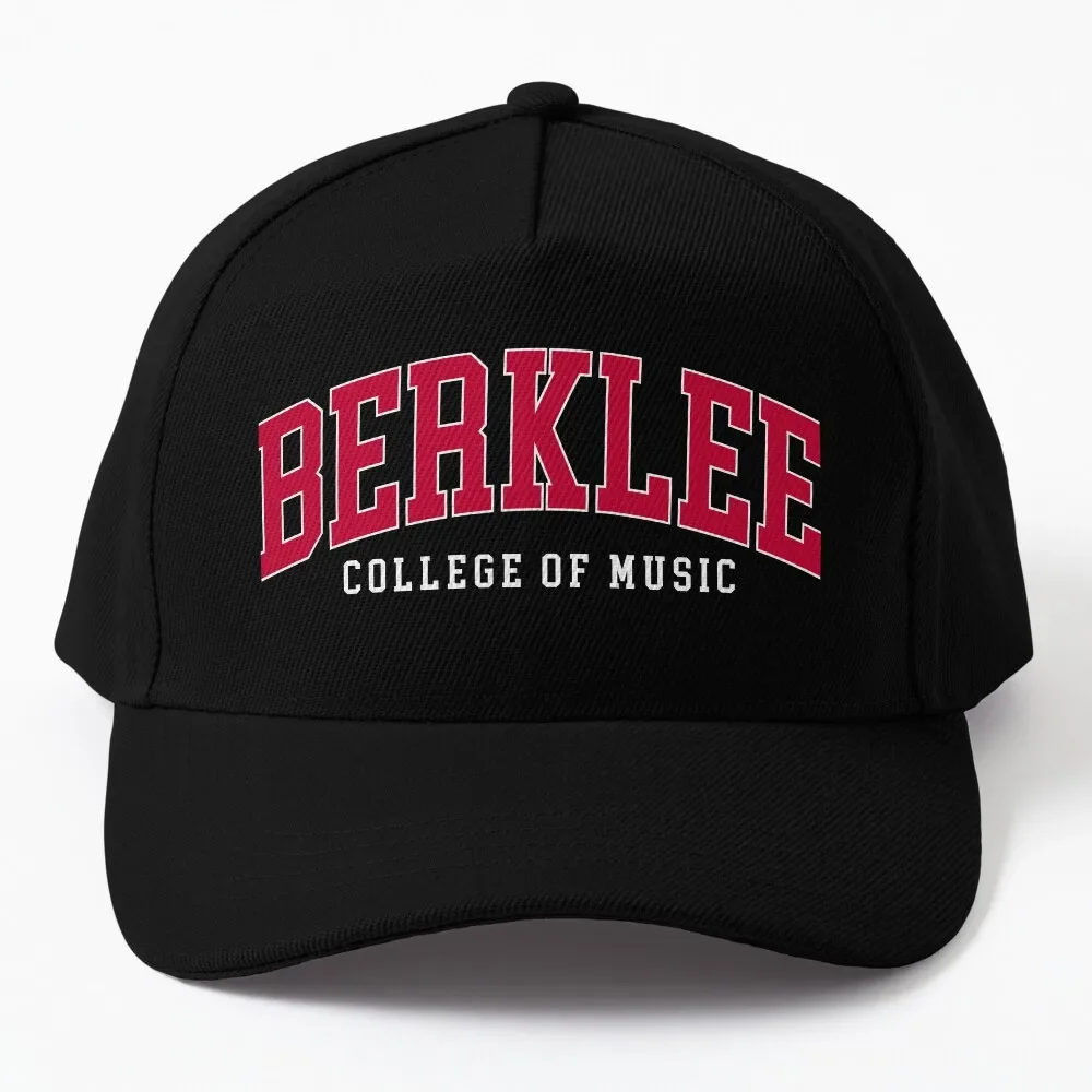 

berklee college font curved Baseball Cap Trucker Hats New Hat Hat Ladies Men'S