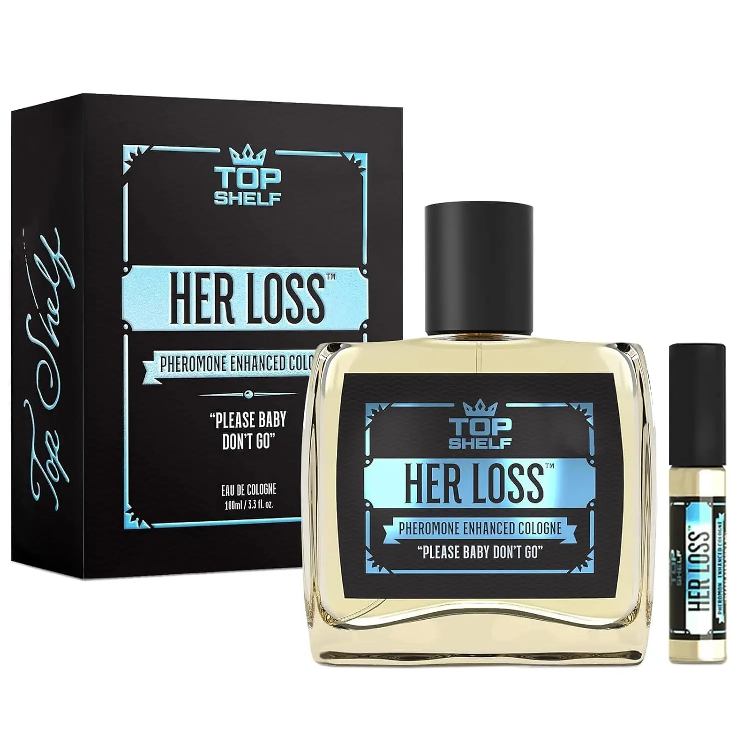 She Lost Menswear Cologne,Her Loss Cologne Perfume (Pheromone-Infused) for Men the Men's-Science Enhanced the Raw Appeal and Con