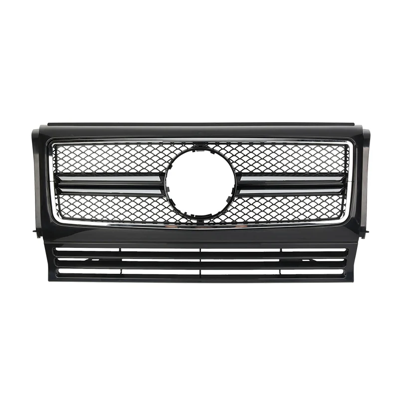 

Для G Class G550 G65 G63 ABS Kidney 1990-2018 Silver W463 Style Автомобильная передняя решетка W463 Задняя решетка