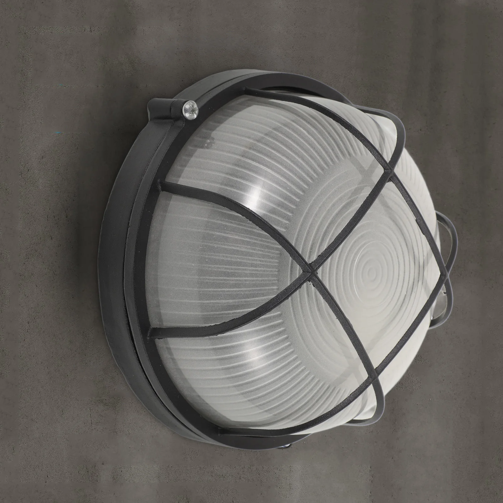 

Anti-Explosion Sauna Lamp Waterproof Explosion-Proof Glass Aluminum High Temperature Resistant for Steam Room Wall Light