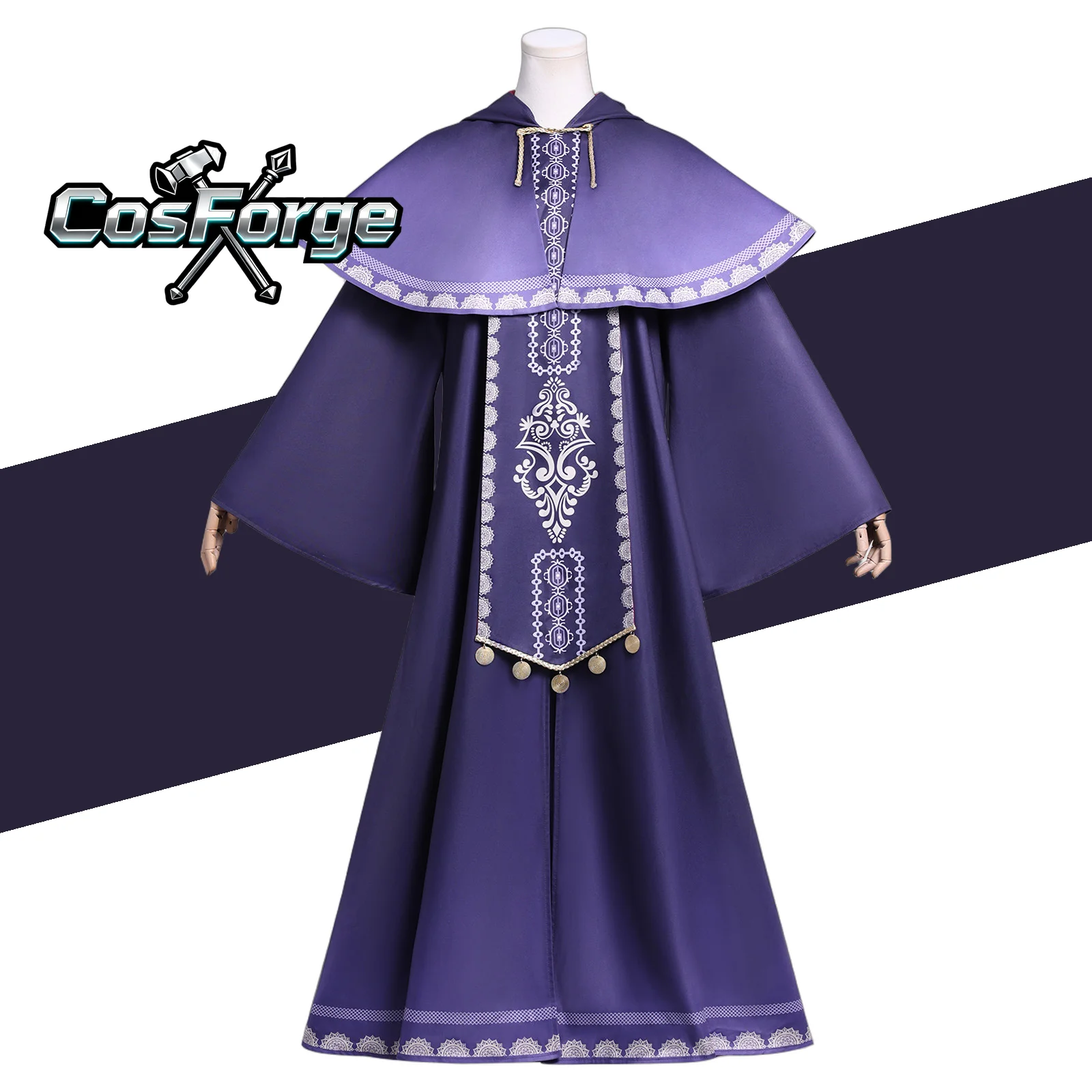 

Silent Witch Monika Cosplay Costume Uniform for Women Men Game Halloween Party Carnival Props Silent Hill Theme