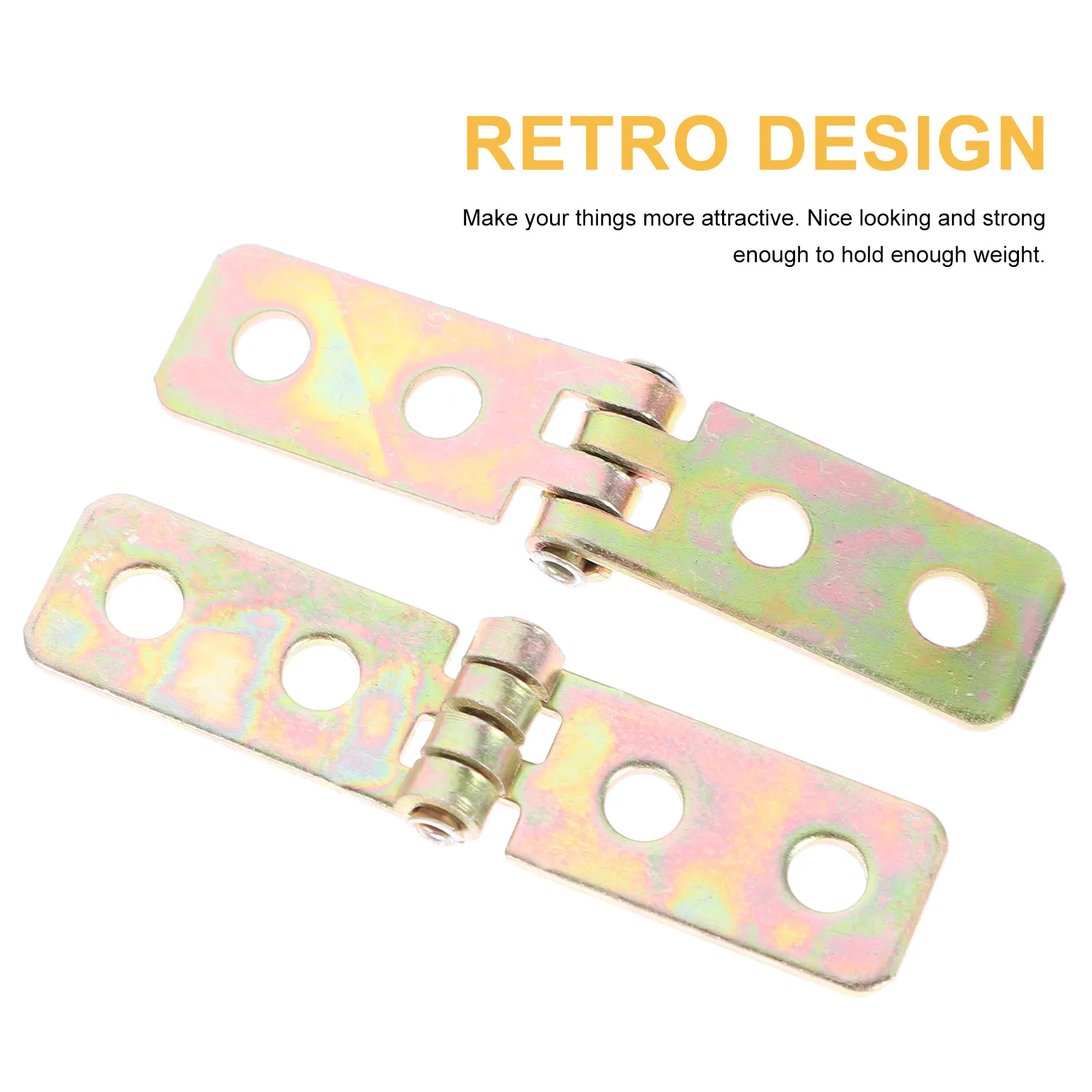 12 قطعة مفصلات حديد عالية الجودة مقاومة للصدأ مفصلات صغيرة لصندوق خشبي صندوق مجوهرات خزانة الأثاث اكسسوارات الديكور #5