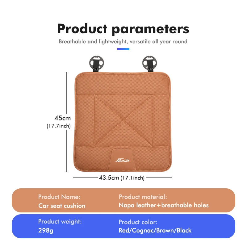 مقعد سائق السيارة الداعم غطاء الوسادة عدم الانزلاق رغوة الذاكرة وسادة لفورد ST التركيز فييستا الحارس مرافقة الصقر فليكس S-MAX كوغا