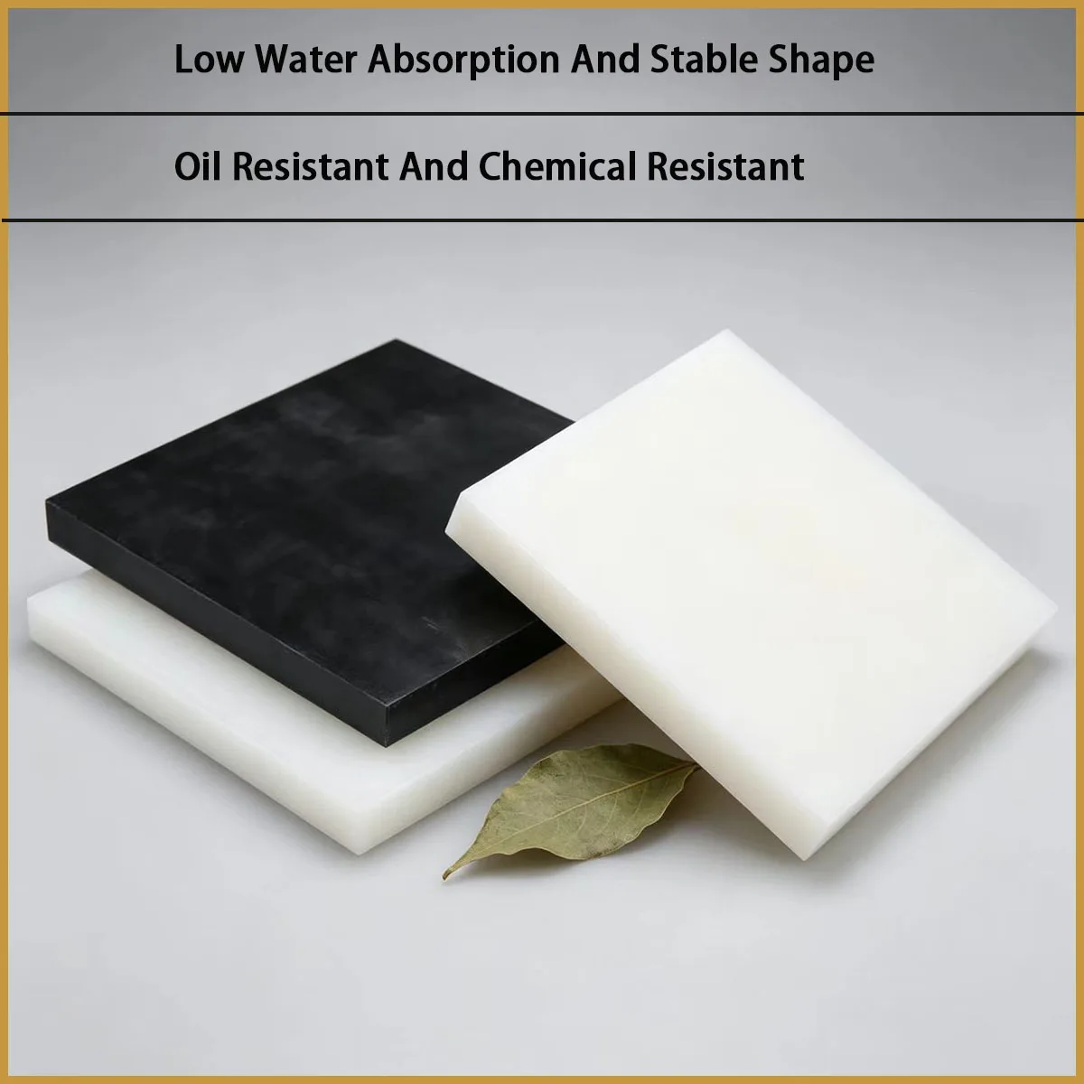 

2-30mm thick black/white hard POM board is used for mechanical gears, wear-resistant pads, precision structural components, etc