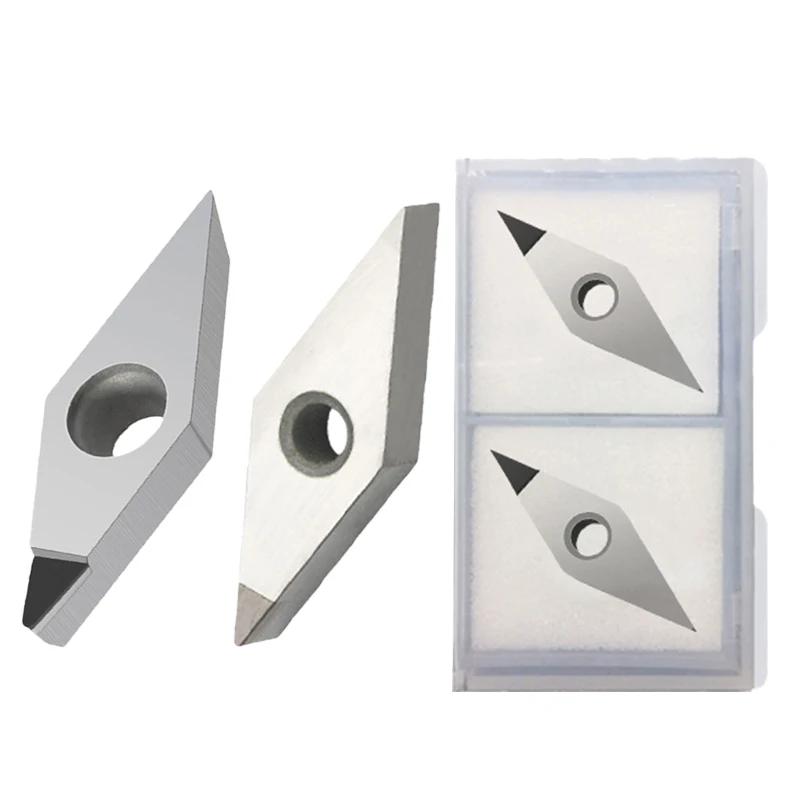 PCD CBN Diamant CNC-Einsätze VCGT für die Bearbeitung von Materialien wie Aluminium, Kupfer, Gusseisen und gehärteten Teilen – Detail 7