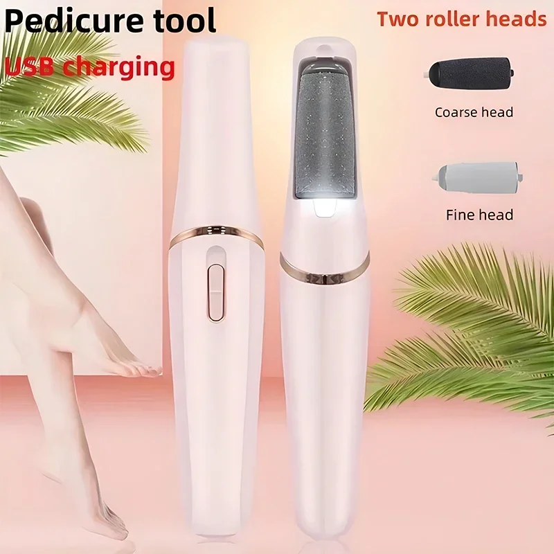 USB Electric Foot File Foot Pedicure Tools Grinder Dead Skin Callus Remover Hard Cracked Remove Callus Rubbing Pedicure FootCare