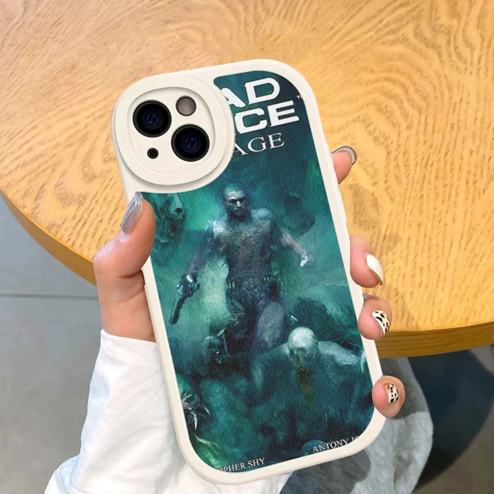 Game Dead Space Phone Case Hard Leather For iPhone 14 13 12 Mini 11 14 Pro Max Xs X Xr 7 8 Plus Fundas