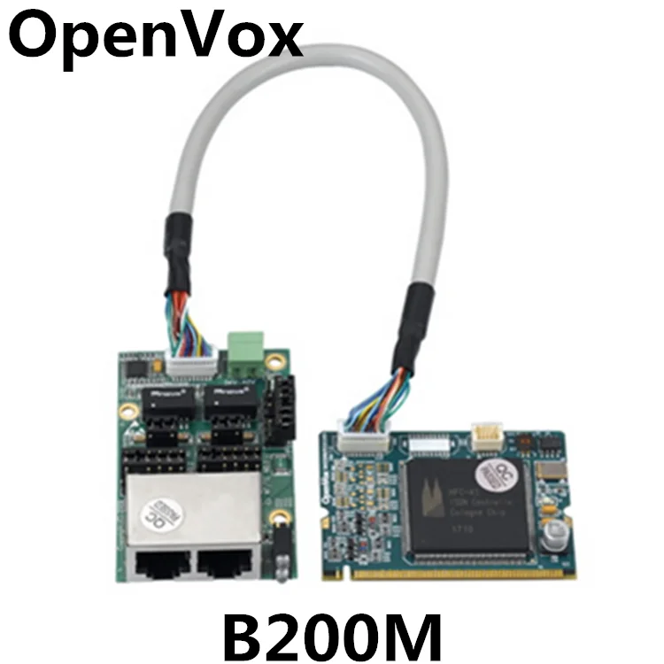 بطاقة صوت Openvox Asterisk Mini PCI B200M مع تقنية ISDN