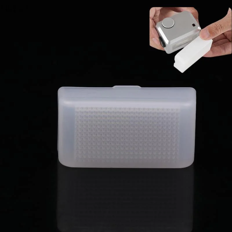 1Pcs Silicone White External Machine Ceiling Light Flash Portable Soft Light Box For IT30PRO Camera Flash DIY Accessories