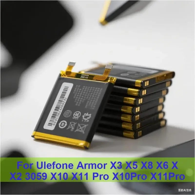 

Battery For Ulefone Armor X3 X5 X8 X6 X X2 3059 X10 X11 Pro X10Pro X11Pro