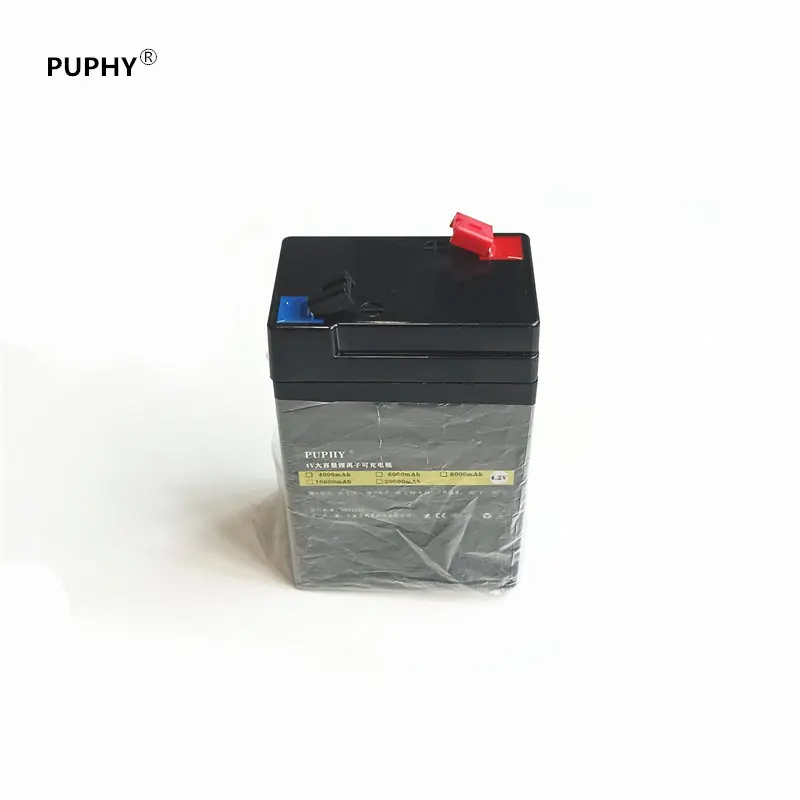 PUPHY® Waterproof 4.2V 3.7V 20AH 10AH Lithium ion Battery Multi-functional LED Light Power Supply