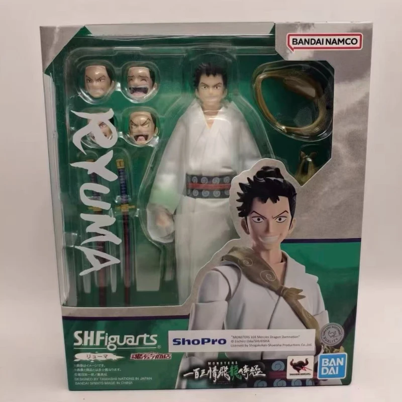 

In Stock Bandai S.H.Figuarts SHF MONSTERS RYUMA Anime Action Fighter Finishe Model Toy gift for kid