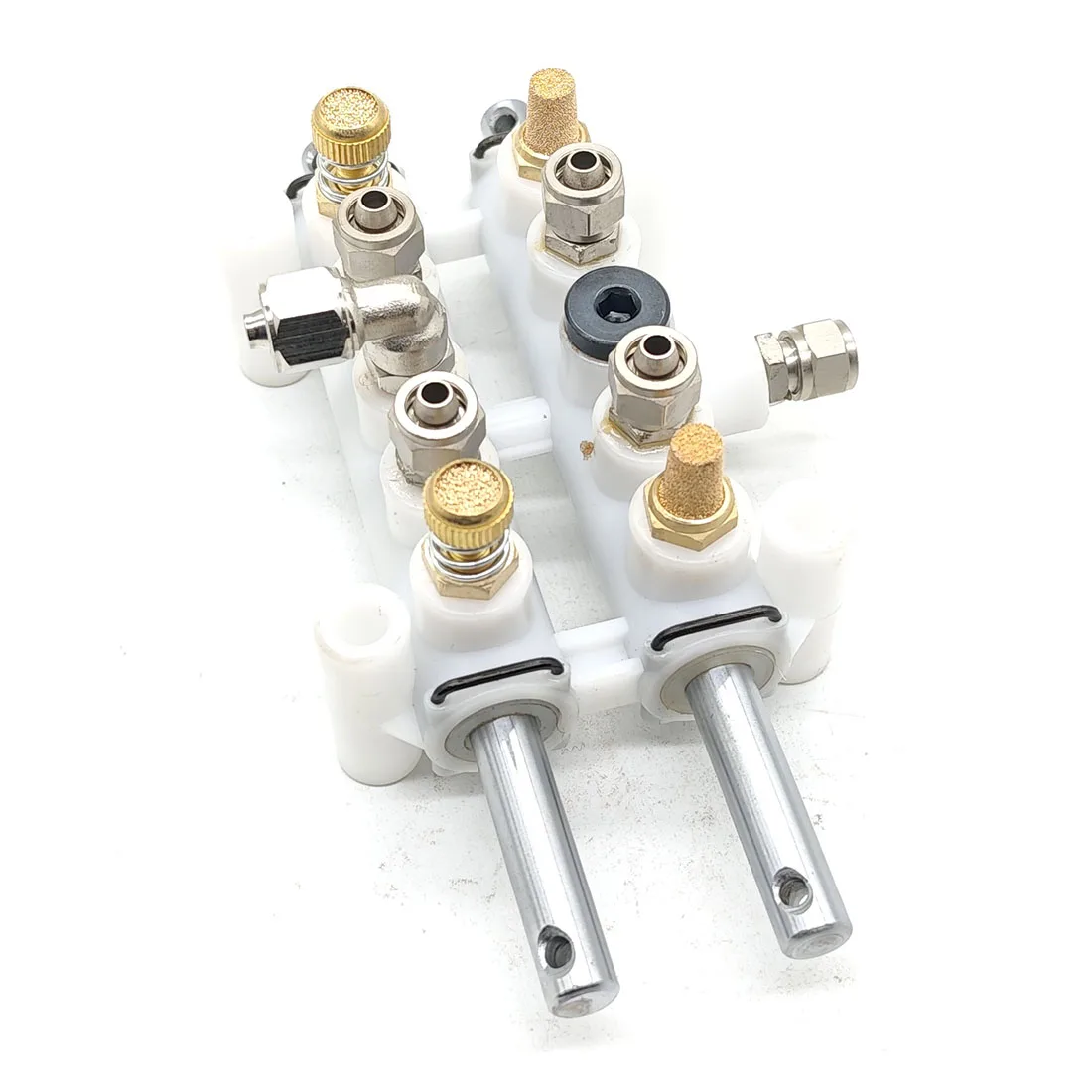 Air Control Valves Foot Pedal Valve for Tire Changer Machine Double Pedal Valve Cylinder Controlling Valve Switch Tire Changing