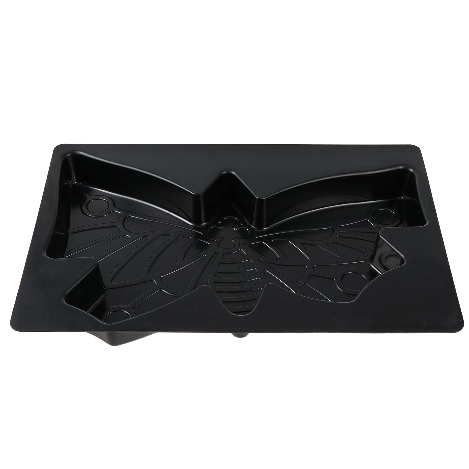 

Garden Stepping Stones Outdoor Butterfly Model Decor Cement Floor Tile Mold Black Plastic Concrete Mould Child