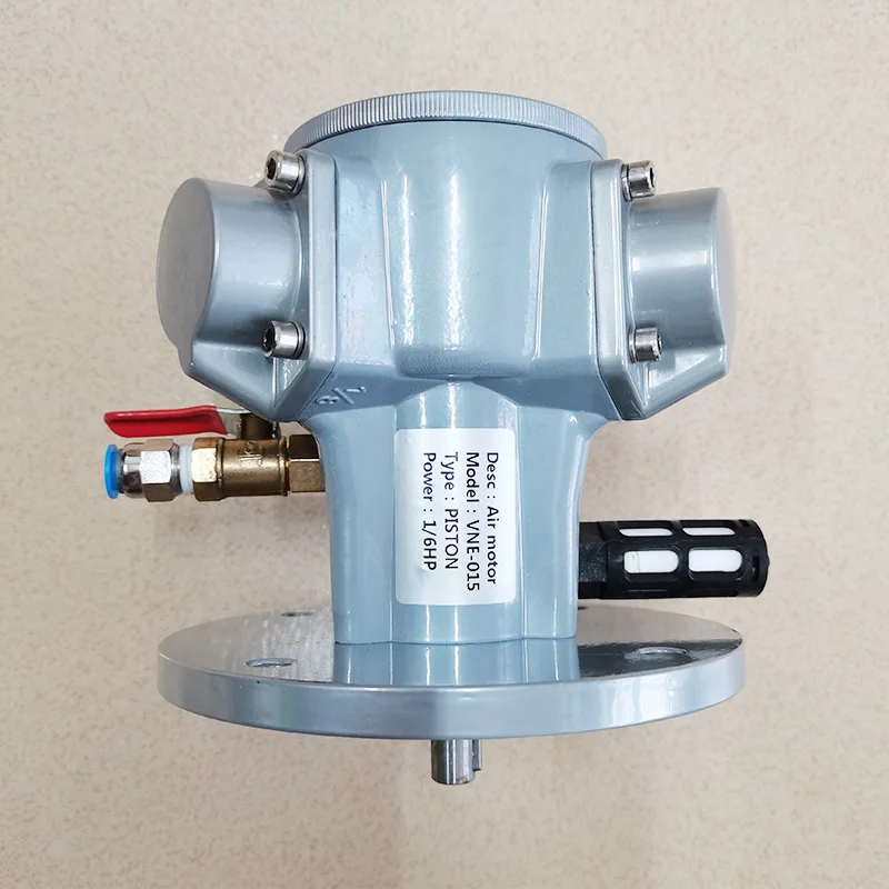 Air Motor Pneumatic Motor 1/8Hp Motor 1/6Hp Motor 3 Cylinder Piston Forward And Reverse Explosion-Proof Motor Air Powered