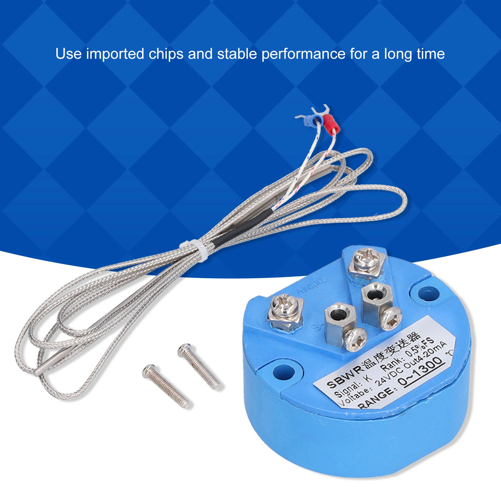 

Датчик температуры, передатчик типа K, термопара, электронные компоненты, SBWR 24 В, ABS SBWR, модуль датчика температуры типа K