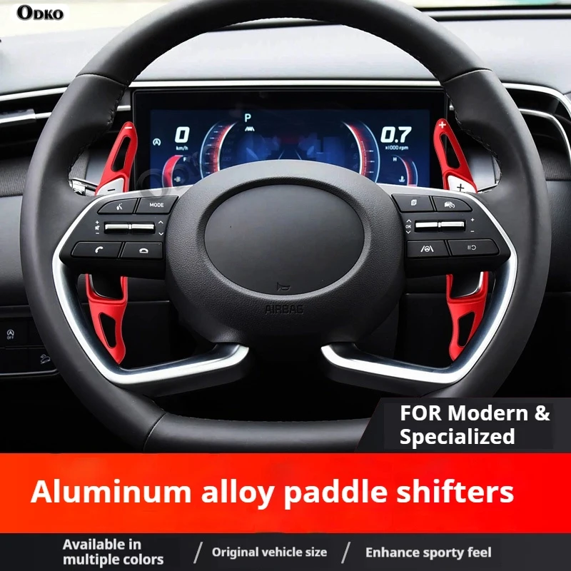 For Hyundai Palisade 2023-2025  model Car Accessories  Aluminum Alloy Car Steering Wheel Gear Shifters Paddle Shift Extension