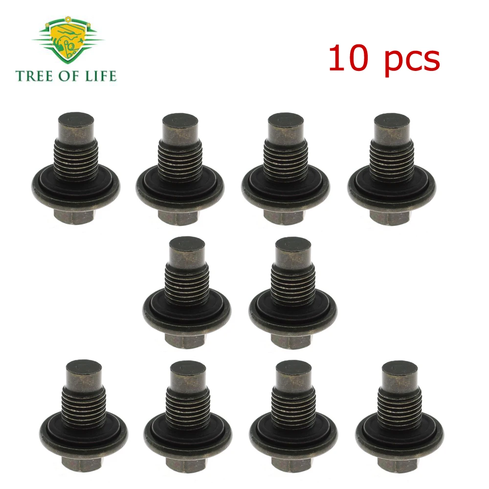 For LAND ROVER DEFENDER DISCOVERY 3 4 For JAGUAR X-TYPE XF XJ Engine Oil Drain Plug Bolt LR000437 1E0010404 1013938 97JM-6730-BA