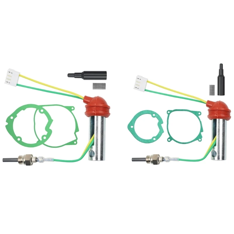 Para coches, barcos, camiones, aire diésel, piezas de calentador de estacionamiento, calentador de Pin de cerámica, bujía incandescente, enchufe de encendido de 12V, calentamiento rápido