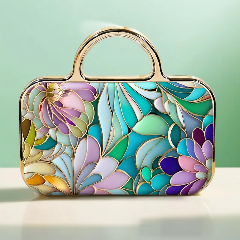 2026 new women's portable autumn, winter, spring and summer fashion single shoulder diagonal span chain backpack