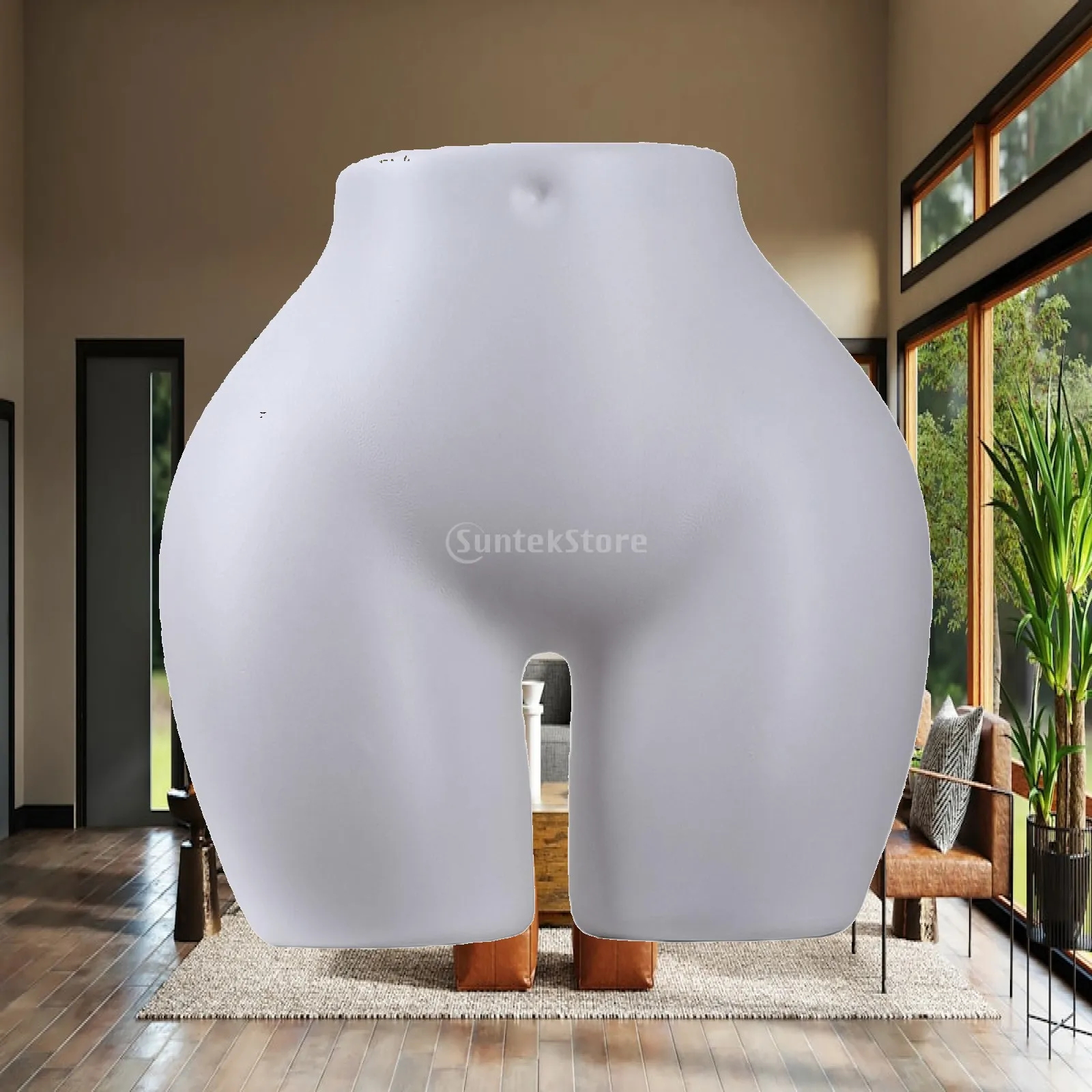 Female Hip Mannequin Lower Body Display Stand FRP Curvy Form for Pants Shorts Skirts Swimwear Retail Store Window Showcase Decor