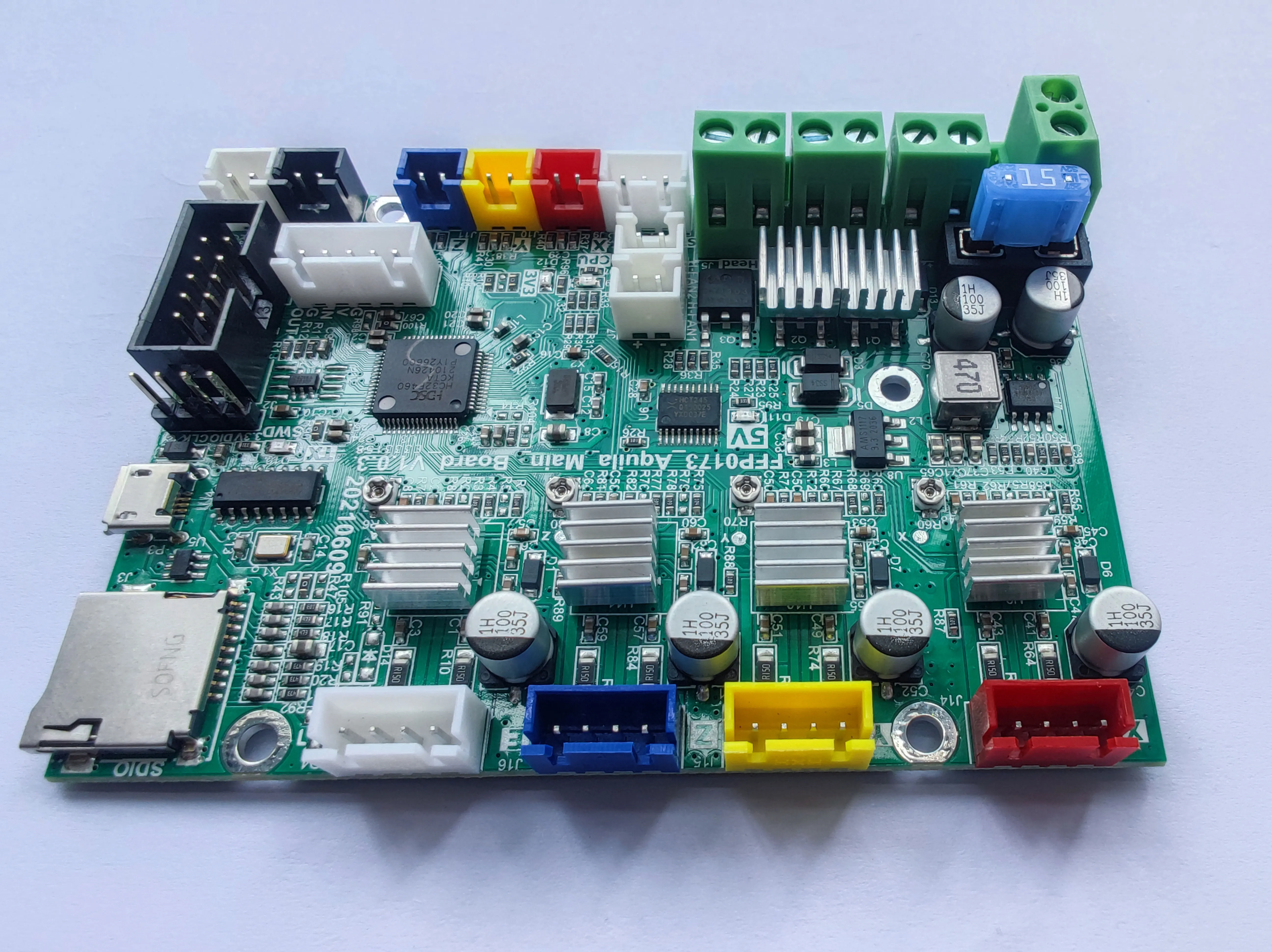 Aquila 32-bit Silent Motherboard V1.0.3 MCU HC32F460 Controller Board For Voxelab Aquila/Aquila x2 DIY 3D Printer Accessories