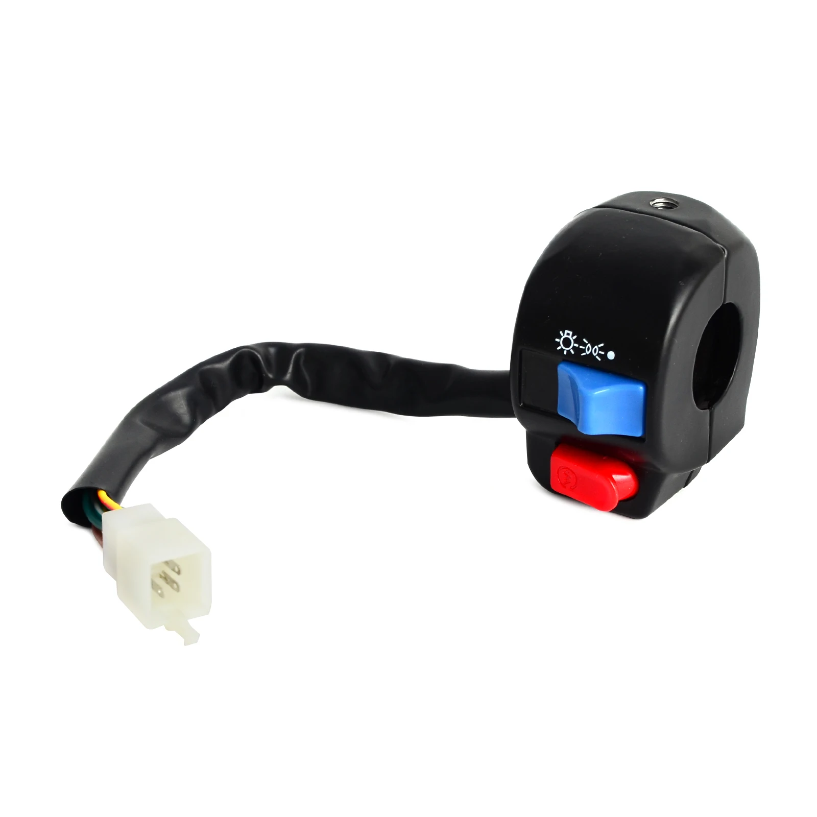 new Scooter right hand Switch lights electric start button GY6 Engine QMB139 Jinlun Peugeot Jonway For 22mm diameter handle bars