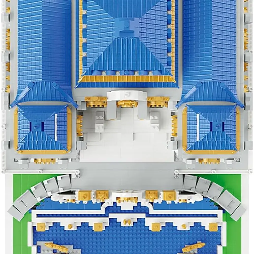 Giardino storico imperiale cinese: set di mattoni educativi da 5372 pezzi per bambini e adulti